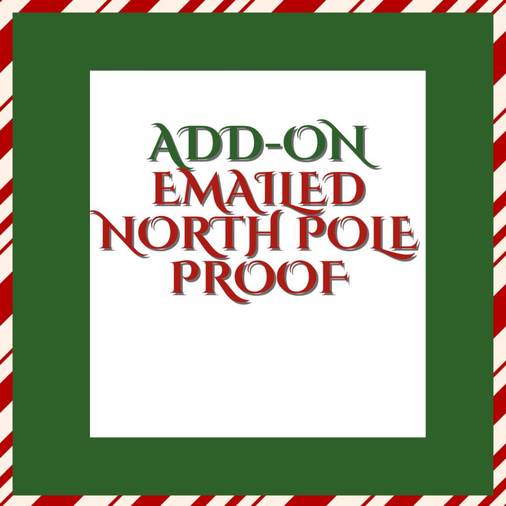 Emailed North Pole Proof